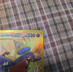 Pokemon Cynthia's Garchomp EX Full Art Holo Hyper Rare 241/182 Destined Rivals - Image 3