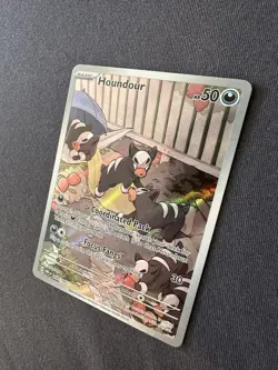 Houndour 204/197 Obsidian Flames Illustration Rare Pokemon TCG - NM / NEAR-MINT - Image 2