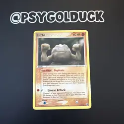 Ditto (Geodude) - 62/113 Delta Species - Pokemon TCG - LP A36 - Image 1