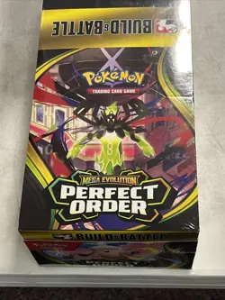 SEALED DISPLAY 10 Build & Battle Box Perfect Order ME03 Pokemon TCG PRESALE 4/10 - Image 1