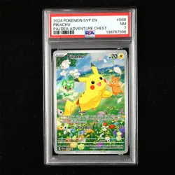 PSA 7 NM 2024 Pokemon ENG Pikachu G SVP EN 088 Promo - Image 1