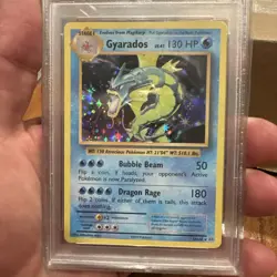 2016 POKEMON XY EVOLUTIONS #34/108 GYARADOS HOLO PSA 9 - Image 3