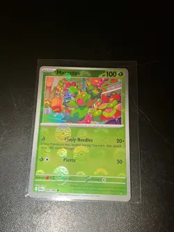 Maractus (Poke Ball Pattern) 008/086 Common Holo NM Pokemon SV: Black Bolt - Image 1