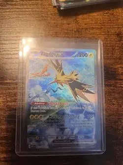 Pokemon TCG Zapdos Ex 202/165 SIR Scarlet & Violet 151 Holo - Image 1