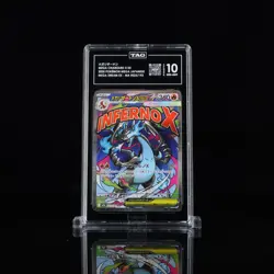 2025 POKEMON JPN M2A-MEGA DREAM EX MEGA ATTACK RARE MEGA CHARIZARD X EX TAG 10 - Image 1
