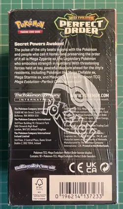 Pokemon TCG Perfect Order Half Booster Box Factory Sealed UK Seller 18 Packs - Image 4