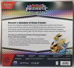 Pokemon TCG - Prismatic Evolutions Poster Collection SV8.5 Factory Sealed New - Image 2