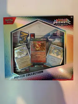 Pokemon TCG Prismatic Evolutions Poster Collection Brand New & Factory Sealed ✅ - Image 1