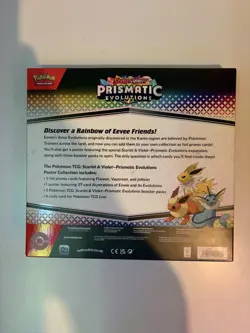 Pokemon TCG Prismatic Evolutions Poster Collection Brand New & Factory Sealed ✅ - Image 2