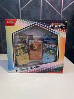 Pokemon TCG Prismatic Evolutions Poster Collection Brand New & Factory Sealed - Image 1