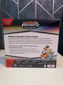Pokemon TCG Prismatic Evolutions Poster Collection Brand New & Factory Sealed - Image 2