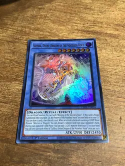 YuGiOh! Saffira, Divine Dragon of the Voiceless Voice - LEDE-EN034 - 1st Edition - Image 1