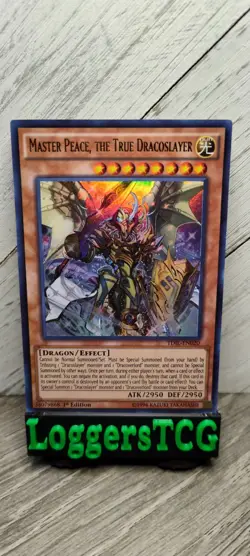 Yu-Gi-Oh! Master Peace, the True Dracoslayer /TDIL-EN020 1st Edition LP - Image 1