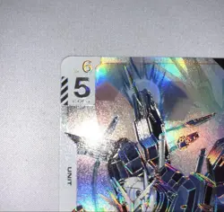 Gundam card Game Aerial Rebuild LR++ Newtype Rising Gundam GD01-067 Parallel - Image 3