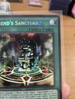 Fiend's Sanctuary LCKC-EN030 Unlimited Secret Rare NM +Bonus FREE SHIPPING! - Image 5