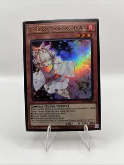 Ash Blossom & Joyous Spring LCKC-EN080 Ultra Rare Yugioh Unlimited Edition Mint - Image 1