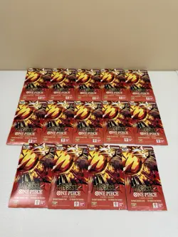 LOT OF 14: One Piece TCG PRB-02 Sleeved Booster Pack English - Image 1