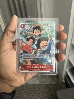 Ace & Sabo & Luffy Alt Art OP13-007 - One Piece TCG (ENG) Carrying On His Will - Image 1