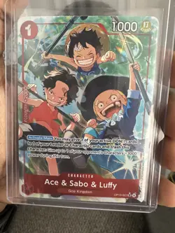Ace & Sabo & Luffy Alt Art OP13-007 - One Piece TCG (ENG) Carrying On His Will - Image 4