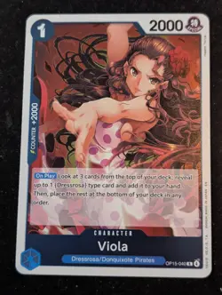 Viola Foil OP15-040 Adventure on Kami's Island One Piece - Image 1