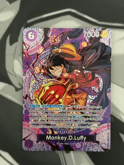 ONE PIECE OP-15 Adventure on KAMI's Island ST26-005 SP Monkey D. Luffy ENGLISH - Image 1