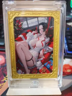 One Piece CCG Boa Hancock Metal Card From KaFei - Image 1