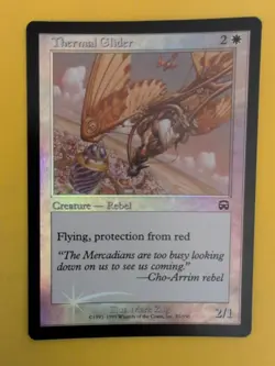 Thermal Glider. Rebel Mercadian Masques. FOIL. Magic the Gathering Card. - Image 4