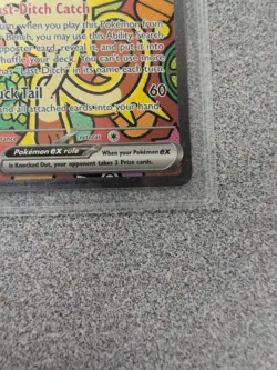 Meowth Ex 121/88 Full Art Pokemon Perfect Order Card Mint Condition - Image 4