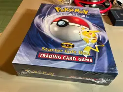 pokemon starter GIFT box included in box 2 30 card decks holographic card NR - Image 1