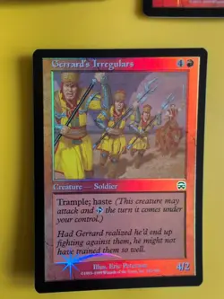 Gerrard's Irregulars x3. Mercadian Masques. FOIL. Magic the Gathering Card. - Image 2