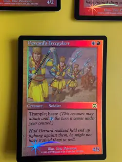 Gerrard's Irregulars x3. Mercadian Masques. FOIL. Magic the Gathering Card. - Image 3