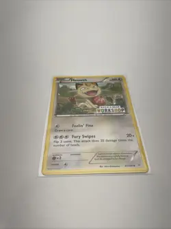 Pokemon TCG Meowth Promo Card 67/108 Build-A-Bear Workshop 2015 - Image 2