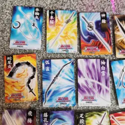 Bleach Soul Card Battle Zanpakuto Weapon Lot 38 Zangetsu Shikai Bankai - Image 2