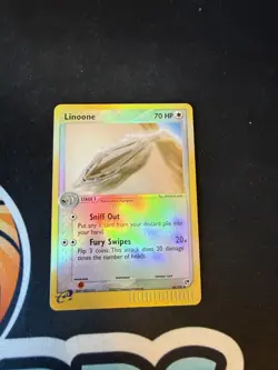 Pokemon Card - Linoone Sandstorm 44/100 Uncommon Reverse Holo - Image 1