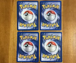Pikachu Meowth Charmander Charmeleon, Base Set 2, WotC Vintage Pokemon Card Lot - Image 2