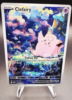Pokemon Clefairy 094/088 Full Art Holo Rare Basic Fairy Card 70 HP 2026 - Image 1