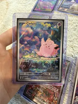 Pokemon Clefairy Holo Basic Card 2026 English 094/088 - Image 1