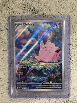 Pokemon Clefairy Holo Basic Card 2026 English 094/088 - Image 3