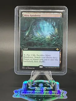 MTG Misty Rainforest - Extended Art, NM-Mint, English Modern Horizons 2 - Image 1