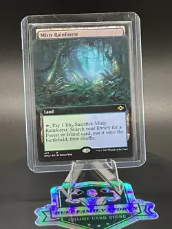 MTG Misty Rainforest - Extended Art, NM-Mint, English Modern Horizons 2 - Image 2