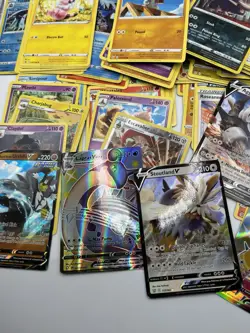 Bulk Lot of 88 V VMAX Basic Some Duplicates Pokemon Card Used As Is - Image 2