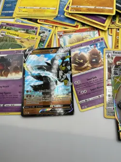Bulk Lot of 88 V VMAX Basic Some Duplicates Pokemon Card Used As Is - Image 3