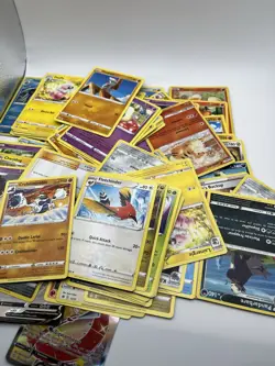 Bulk Lot of 88 V VMAX Basic Some Duplicates Pokemon Card Used As Is - Image 4