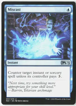 MTG Miscast U Core Set 2021 57 LP - Image 1