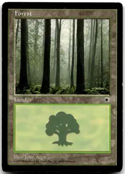 MTG Forest (Ferns on Ground) L Portal MP - Image 1