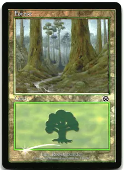 MTG Forest () FOIL L Mercadian Masques 349 LP - Image 1