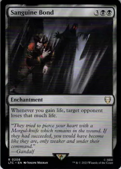 Sanguine Bond - Commander: The Lord of the Rings - (208) NM - Image 1