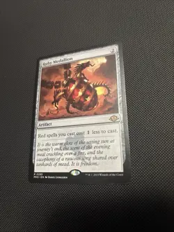 Ruby Medallion #295 Regular Rare Nm Modern Horizons 3 Magic The Gathering - Image 1