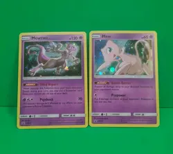 Pokemon Holo Rares Lot Legendary Mew SM215 And Mewtwo SM214 NM-MINT Condition - Image 1