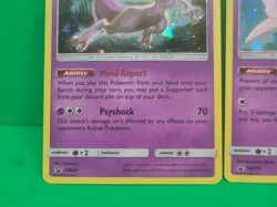Pokemon Holo Rares Lot Legendary Mew SM215 And Mewtwo SM214 NM-MINT Condition - Image 4